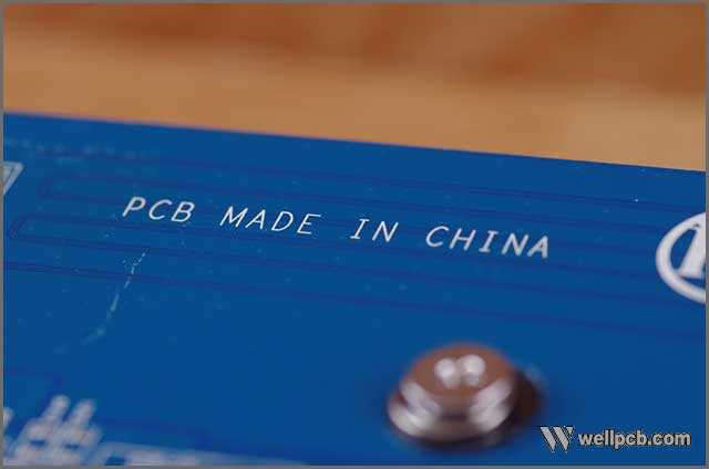 Computer video card with the label PCB Made in China. Shallow depth of field.jpg