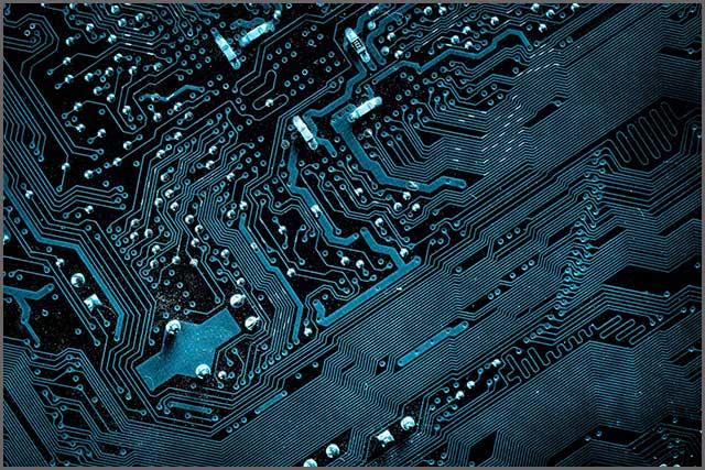 A close view of the computer circuit board.jpg