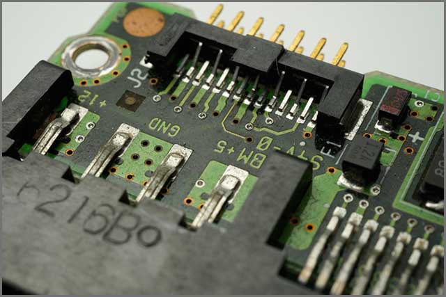 Printed Circuit Board with SMD & IC mounted part on board.jpg