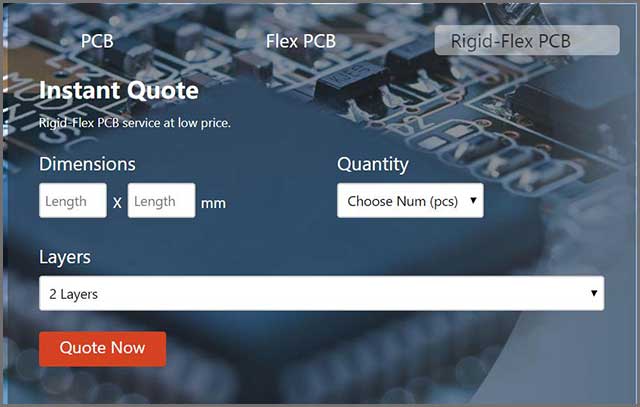 Some types that can be entered in the PCB price calculator.jpg