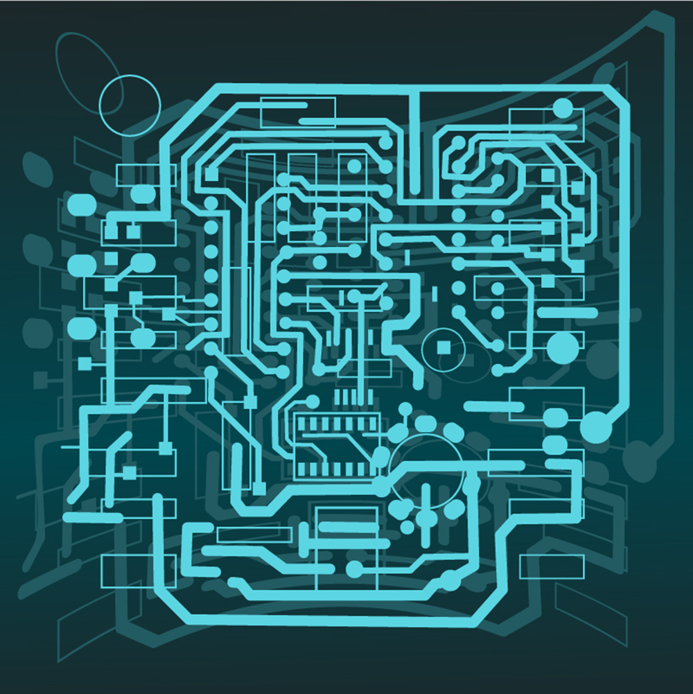 Hybrid LED PCB