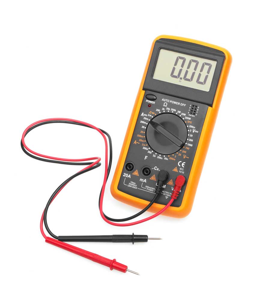 Digital Voltmeter Ammeter Display