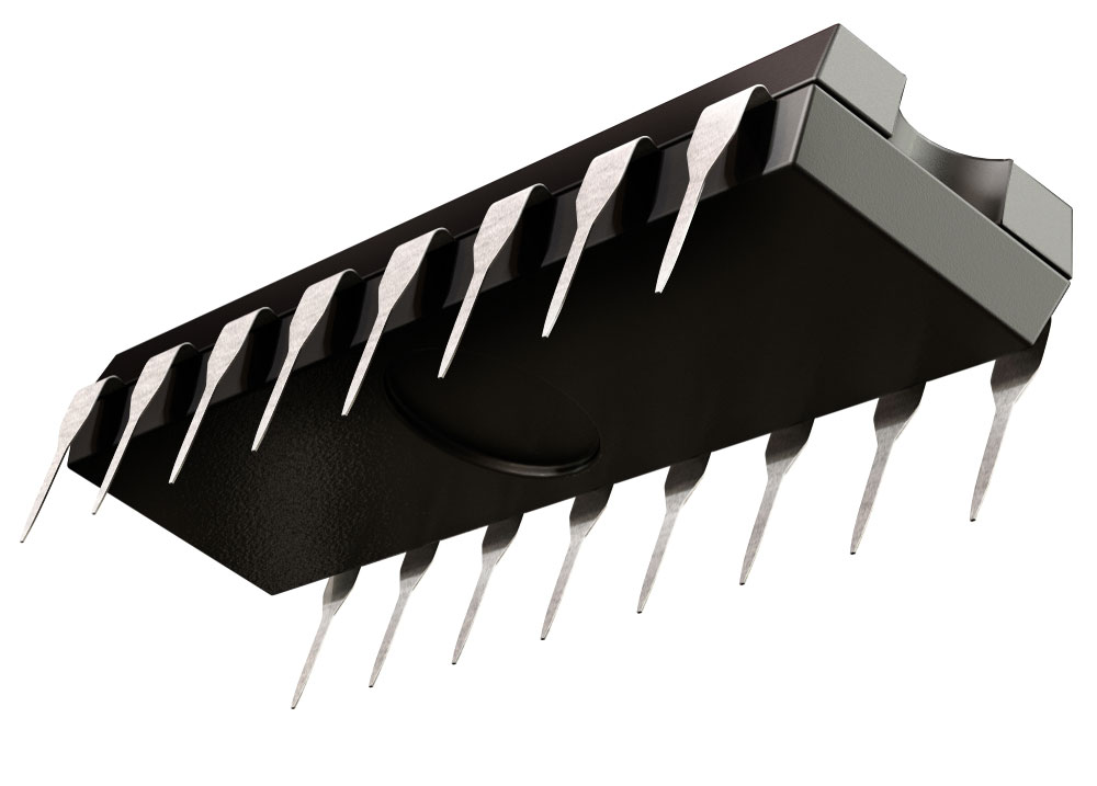IC4017--8 pin integrated circuits