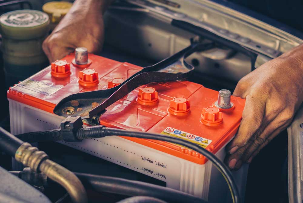 A bad car battery could cause the LED lights to stop working