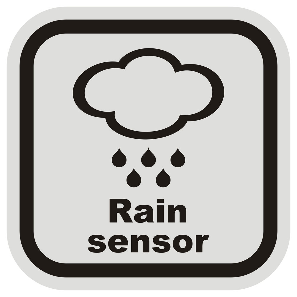 rain sensor vector icon