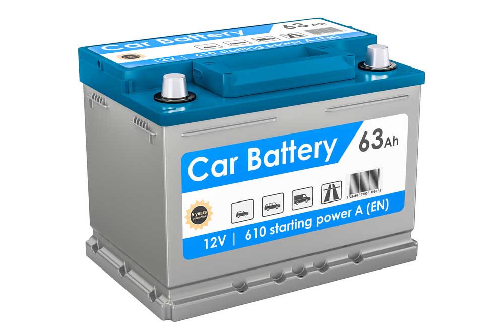 A 12V Car Battery