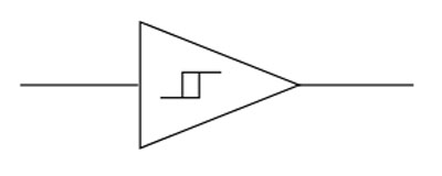 symbol of a Schmitt trigger