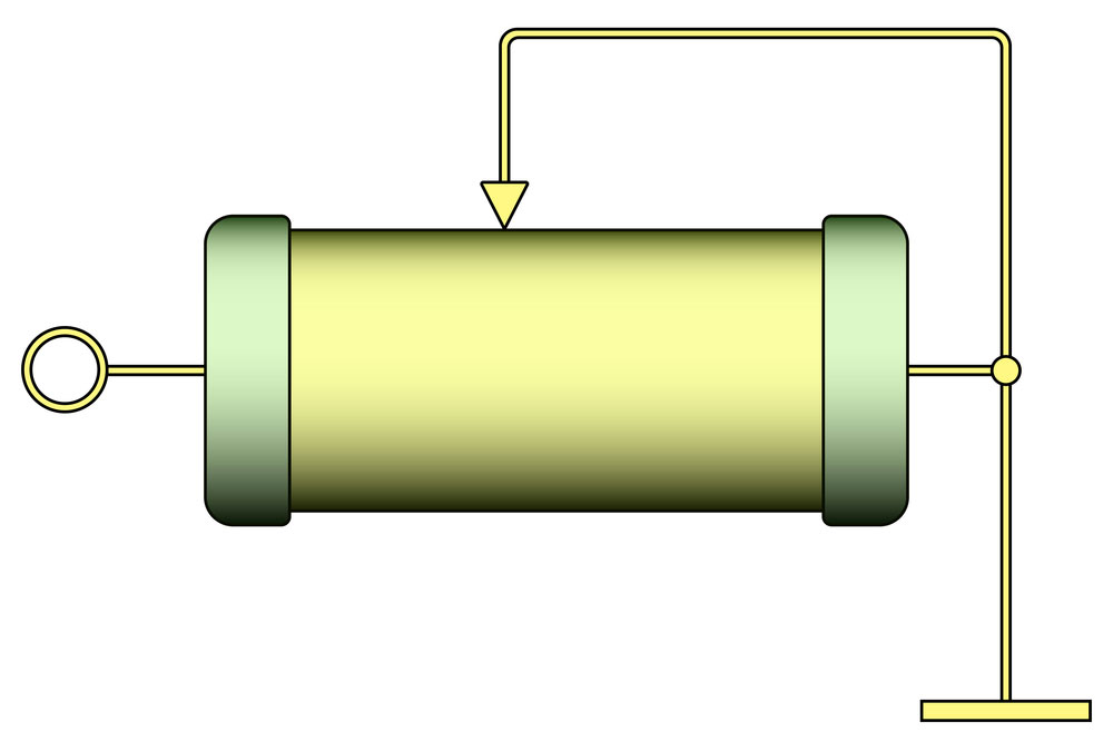 a diagram of a rheostat