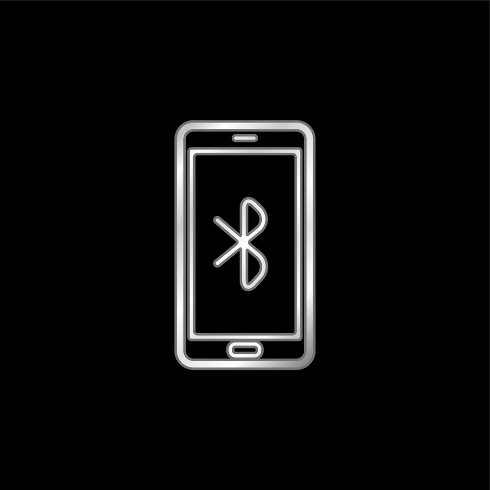 Bluetooth smartphone vector image