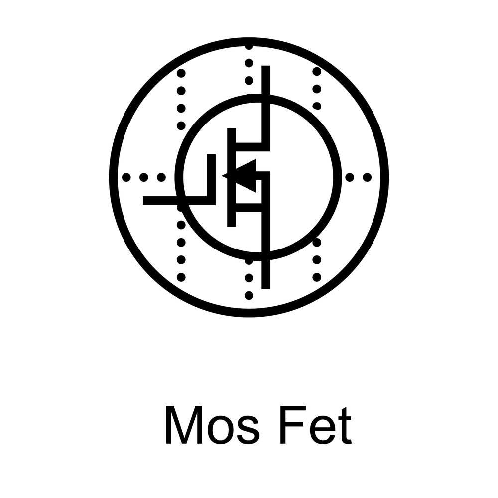 MOSFET Symbol inline design