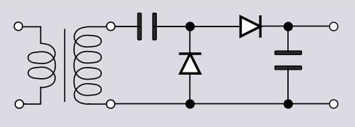 Voltage doubler circuit