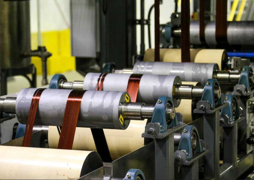 Carbon fiber technology facility producing prepreg material