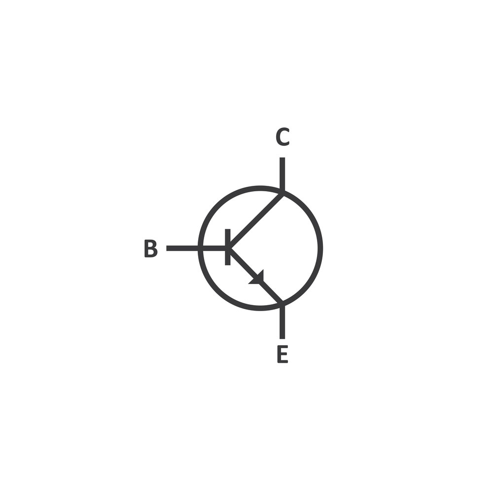 TIP31C NPN transistor structure