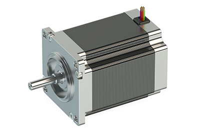 image of an isolated stepper motor