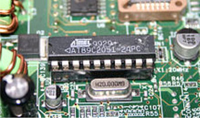AT89c2051 microcontroller in circuit