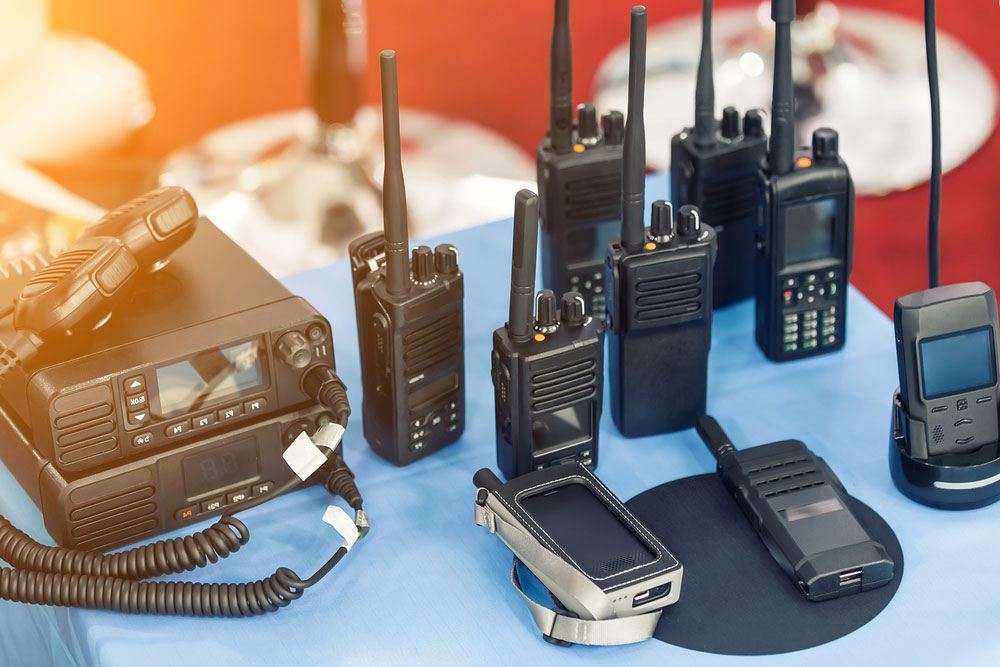 Radio transceiver handheld devices