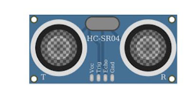 Pinout of Ultrasonic sensor HC-SR04