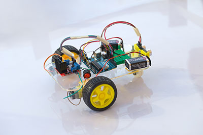 A toy car robot