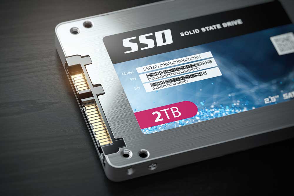 SSD hard drive