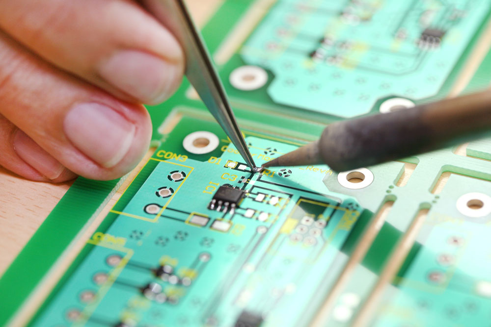 Hi-Tech electronic circuit board