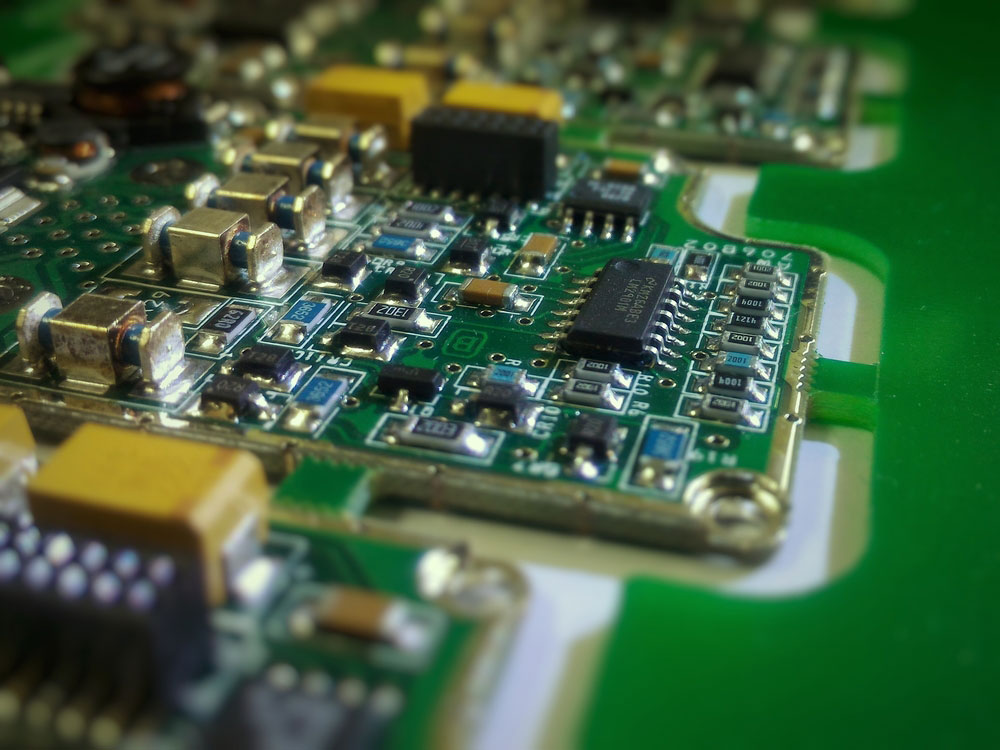 SMT line production for compliance into the print circuit board