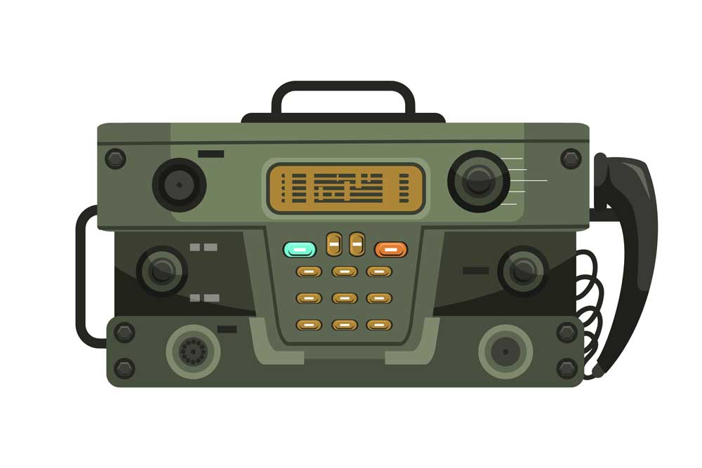 A portable FM Radio