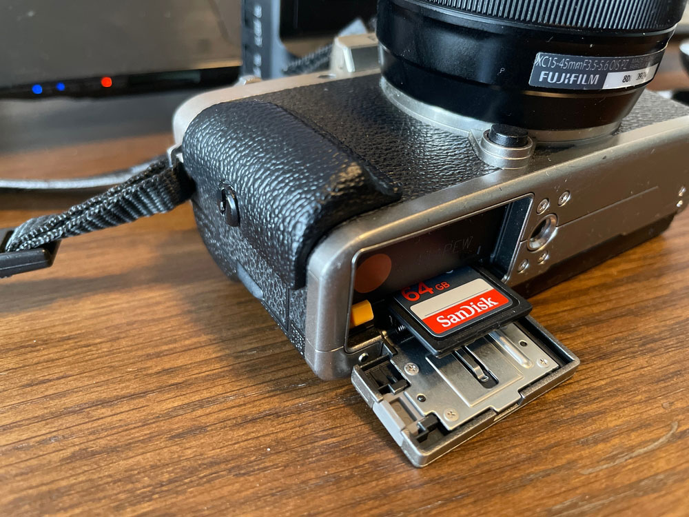 Using a MicroSD Card in a Digital Camera