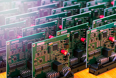 Multiple printed circuit boards