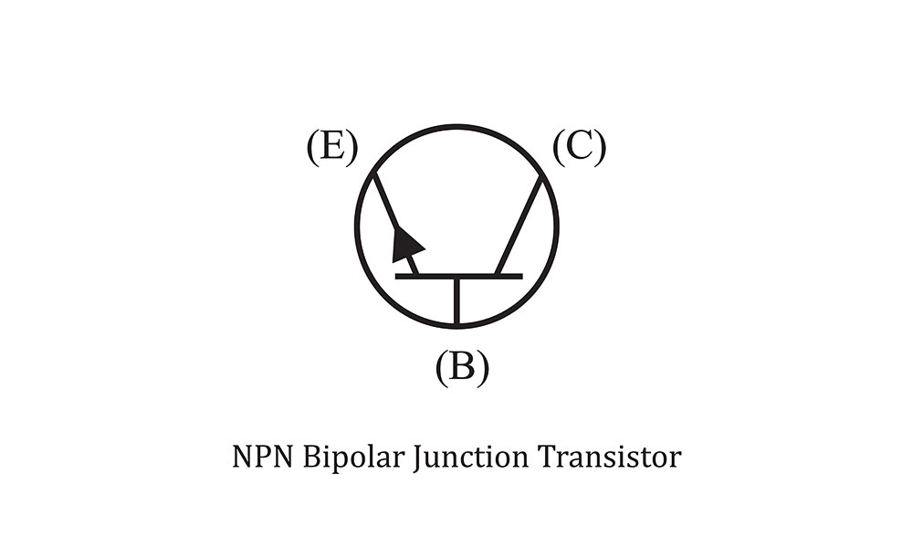 NPN BJT symbol
