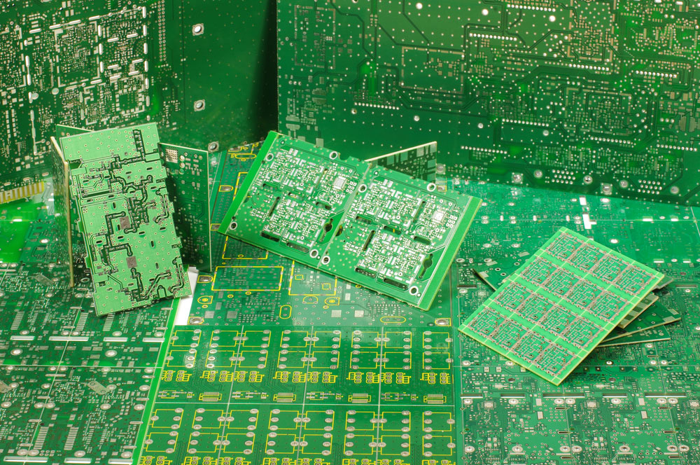 Multiple printed circuit boards