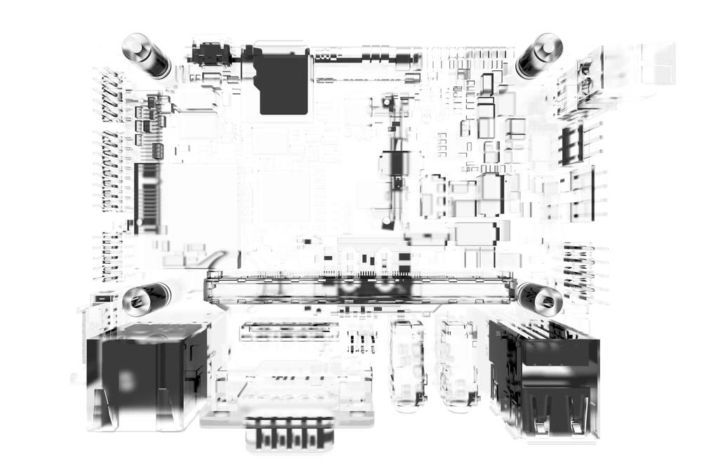 Cpu Main Board 3d Rendered White | Shutterstock