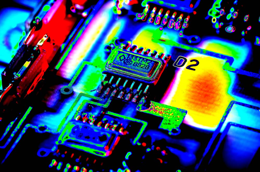Part Printed Circuit Board Pseudo Infrared